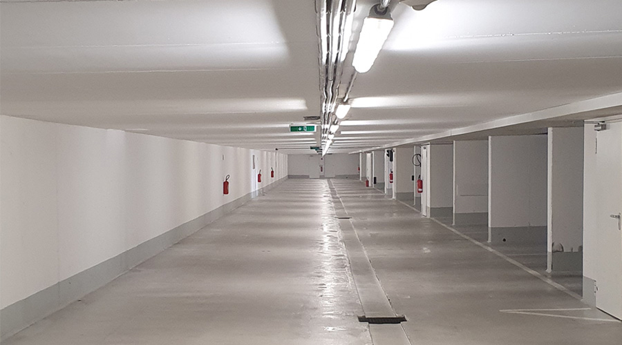  Nass u. Trockenreinigung Tiefgarage